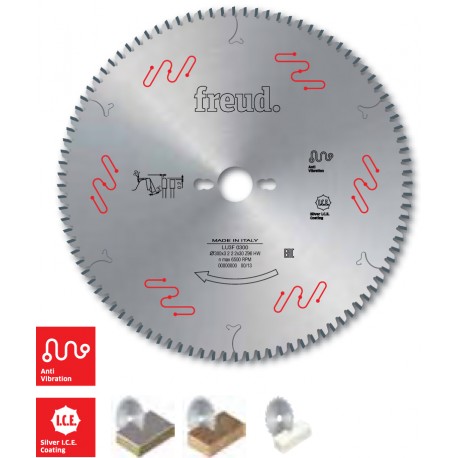 LU3F Sägeblätter zum schneiden von beidseitig beschichteten platten und Kunststoffen