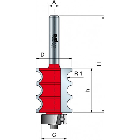 80- Profilsystemfräser