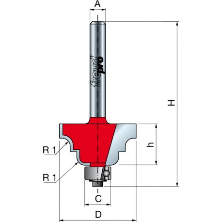 38- Domború és homorú rádiuszos párkány felsömarók