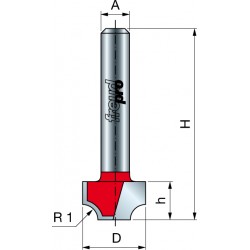 FRAISES POUR RAINURES QUART DE ROND