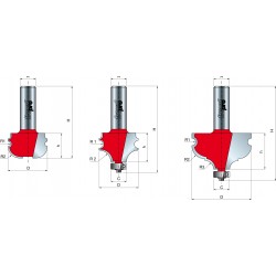 99- Večprofilni čelni rezkar z ležajem