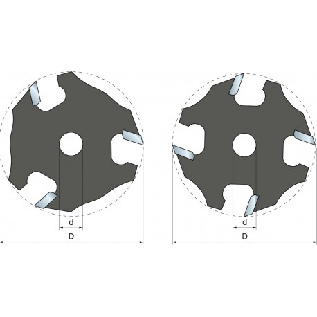 56-, 58- Schlitzfräser