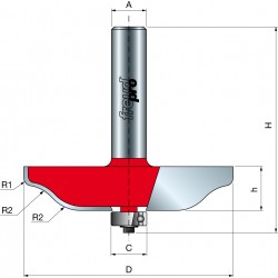 99- Frez do poręczy i krawędzi blat&oacute;w