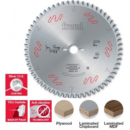 LU3C Pânză de ferăstrău cu dinți adânci, fără pretăiare